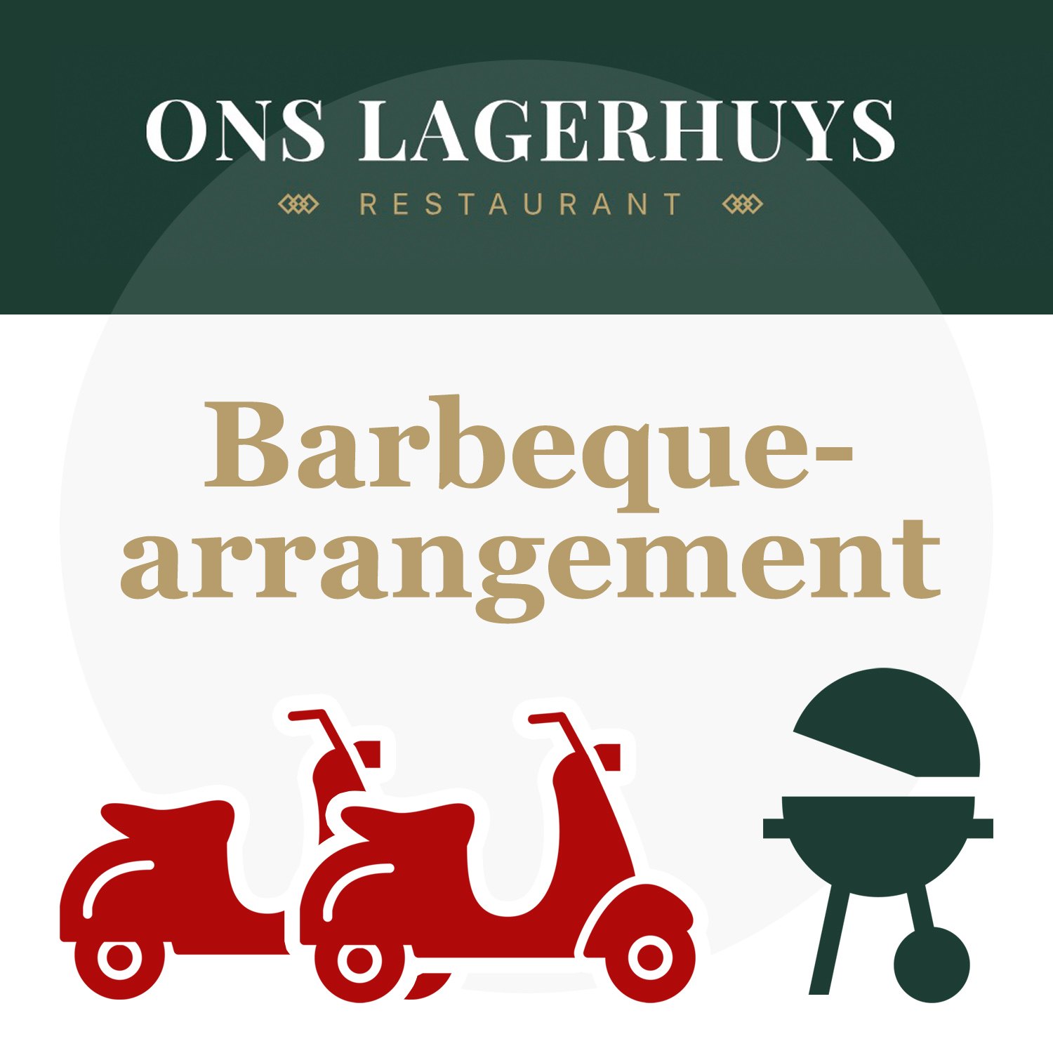 2 uur scootzen + bbq